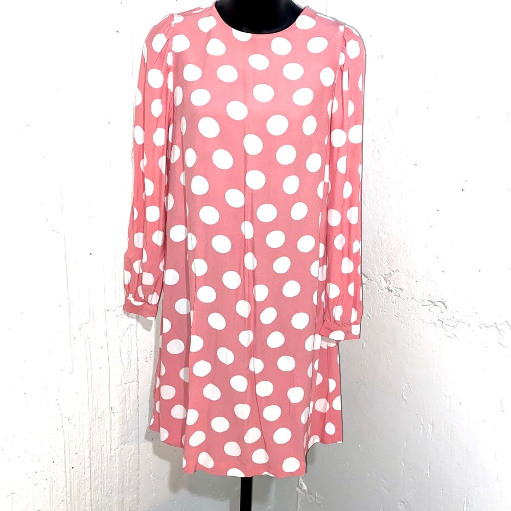 Loft Pink Polka Dot Size XS - Picture 4 of 7